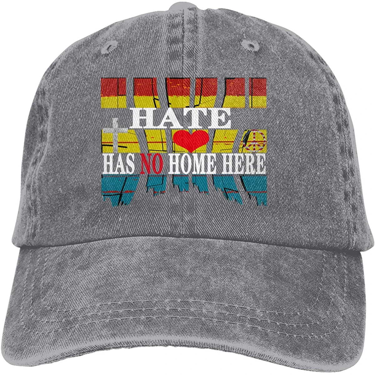 Hate Has No Home Here Sports Denim Cap Adjustable Unisex Plain Baseball Cowboy Snapback Hat
Hate Has No Home Here Sports Denim Cap Adjustable Unisex Plain Baseball Cowboy Snapback Hat