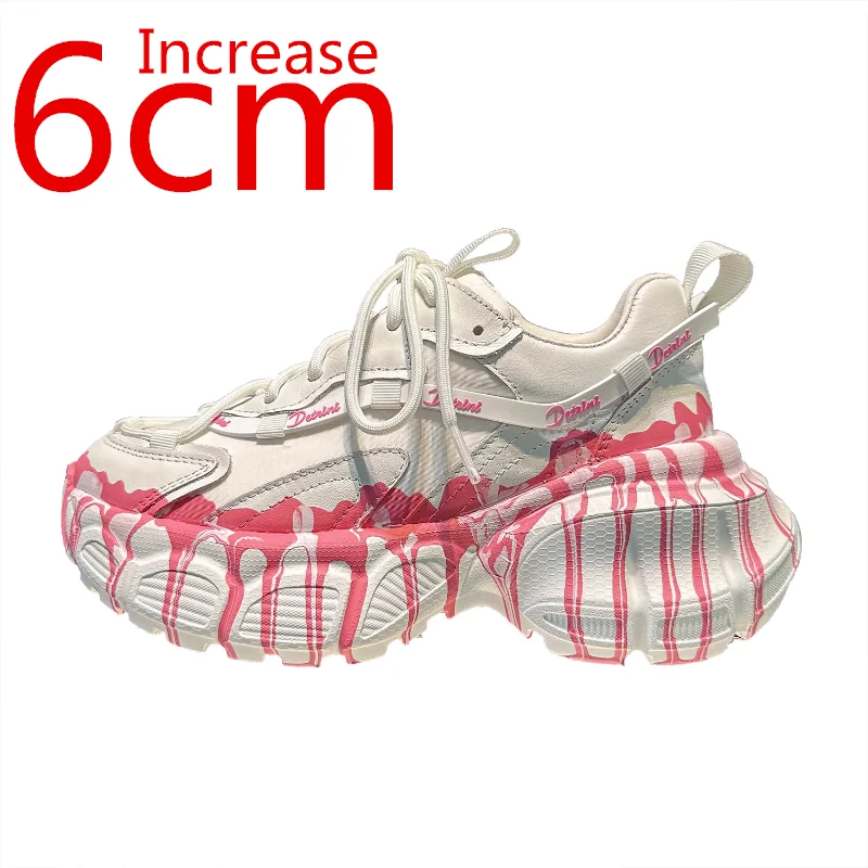 Heavy-soled 6cm Increase Shoes Women Spring/ummer Genuine Leather Sneakers Graffiti Hand-painted Shoes Female Heightening Shoes
Heavy-soled 6cm Increase Shoes Women Spring/ummer Genuine Leather Sneakers Graffiti Hand-painted Shoes Female Heightening Shoes