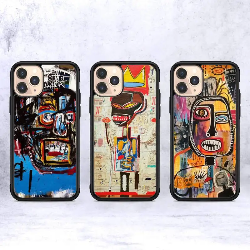 MaiYaCa Jean Michel Basquiat Art Phone Case Silicone PC+TPU Case for iPhone 11 12 13 Pro Max 8 7 6 Plus X SE XR Hard Fundas
MaiYaCa Jean Michel Basquiat Art Phone Case Silicone PC+TPU Case for iPhone 11 12 13 Pro Max 8 7 6 Plus X SE XR Hard Fundas