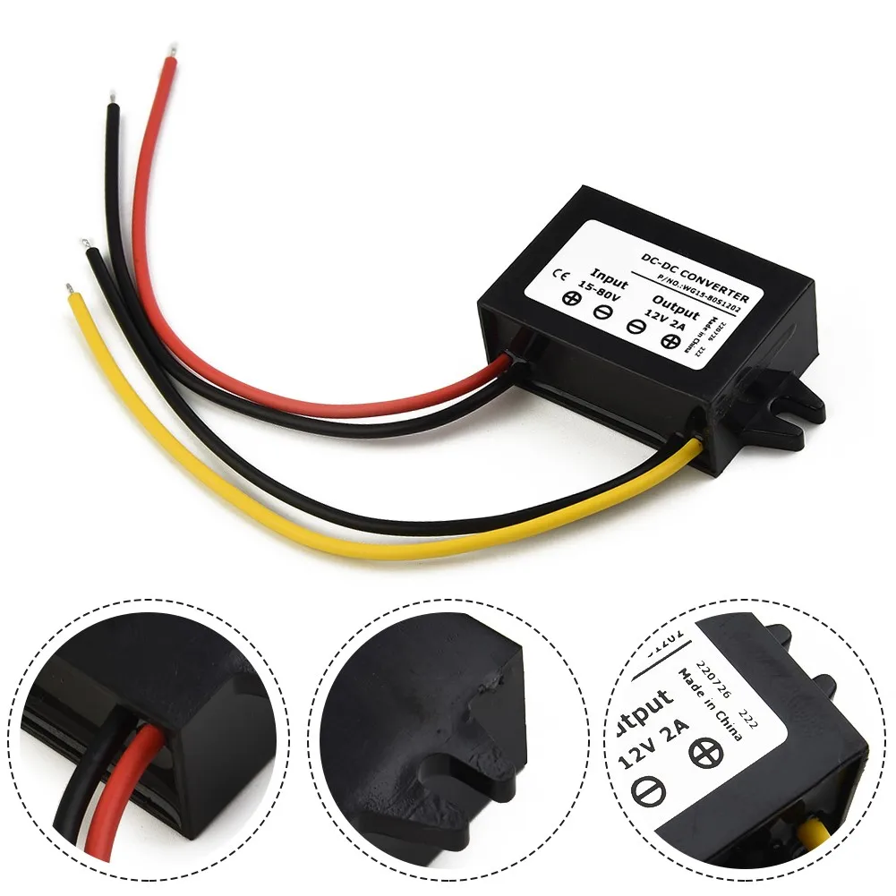 Switching DC Regulator Step Down Module Converters Switching Mode Power Supply 15V-72V 18V 24V 36V 48V 60V To 12V 2A 60W DC -DC
Switching DC Regulator Step Down Module Converters Switching Mode Power Supply 15V-72V 18V 24V 36V 48V 60V To 12V 2A 60W DC -DC