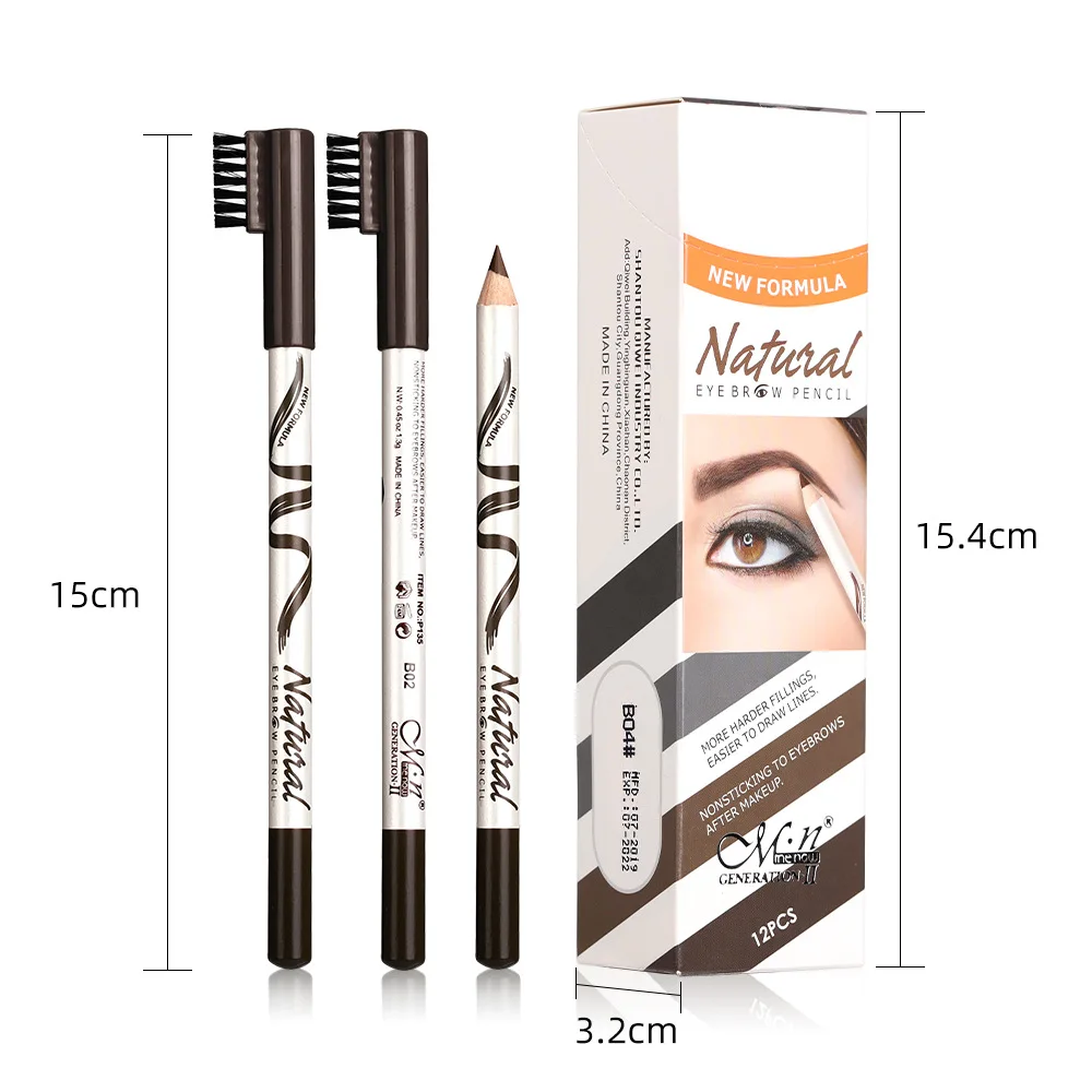 

Eyebrow Pencil Eyebrow Marker Waterproof Eyebrow Tattoo for Eyebrows 5 Colors Enhancer Dye Tint Pen Long Lasting