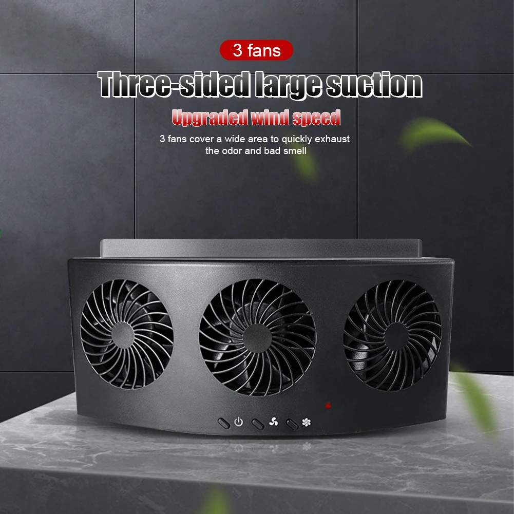 Car Exhaust Fan 3-Head Cooling Fan USB Powered Car Air Purifier Radiator Fan Window Vent Cool Ventilation Interior Accessories
Car Exhaust Fan 3-Head Cooling Fan USB Powered Car Air Purifier Radiator Fan Window Vent Cool Ventilation Interior Accessories