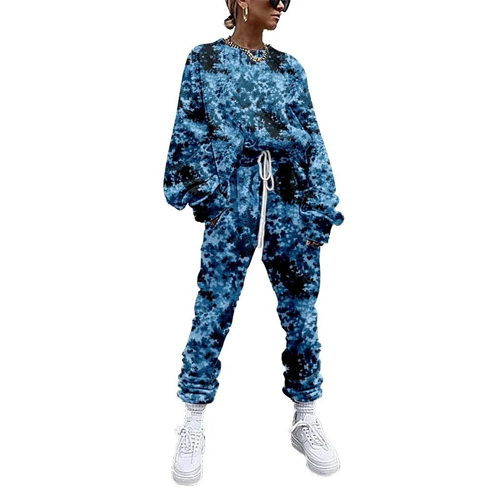 Women's Sportswear Two-Piece Polynesian Print Sportswear Casual Sweater + Pants Women's Sportswear
Women's Sportswear Two-Piece Polynesian Print Sportswear Casual Sweater + Pants Women's Sportswear