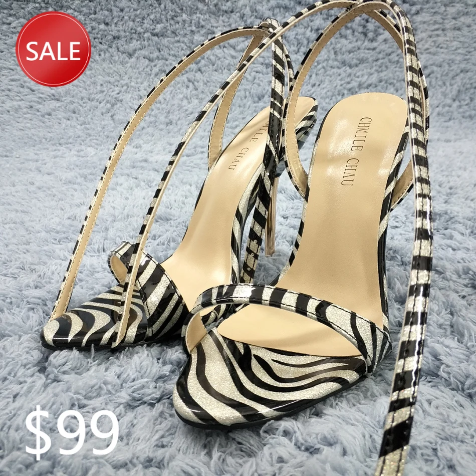 Sexy Black Zebra High Heel Slimmer Popular Dress Party Women Sandals Summer New Open Toe Ankle Strap Stiletto Heel Shoes 3845-i
Sexy Black Zebra High Heel Slimmer Popular Dress Party Women Sandals Summer New Open Toe Ankle Strap Stiletto Heel Shoes 3845-i