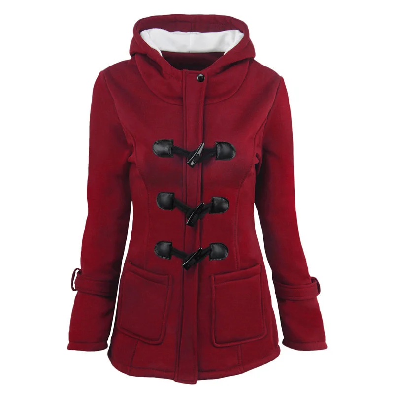 Women Basic Jackets Camel Coat Spring Autumn Women's Overcoat Zipper Horn Button Outwear Jacket Female Hooded Coat S-5XL
Women Basic Jackets Camel Coat Spring Autumn Women's Overcoat Zipper Horn Button Outwear Jacket Female Hooded Coat S-5XL