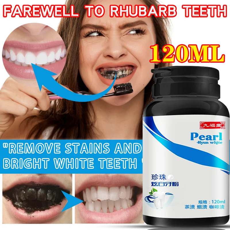 7DAYS 120ml Teeth Whitening Oral Care Charcoal Powder Natural Activated Carbon Tooth Plant Whitener Oral Hygiene Remove Stains 
7DAYS 120ml Teeth Whitening Oral Care Charcoal Powder Natural Activated Carbon Tooth Plant Whitener Oral Hygiene Remove Stains