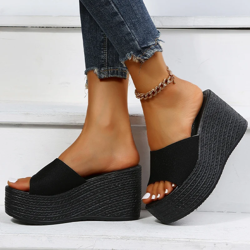 Summer Wedges Platform Slippers Women Sandals High Heels Shoes 2022 New Beach Ladies Shoes Chunky Sexy Pumps Slides Flip Flops
Summer Wedges Platform Slippers Women Sandals High Heels Shoes 2022 New Beach Ladies Shoes Chunky Sexy Pumps Slides Flip Flops