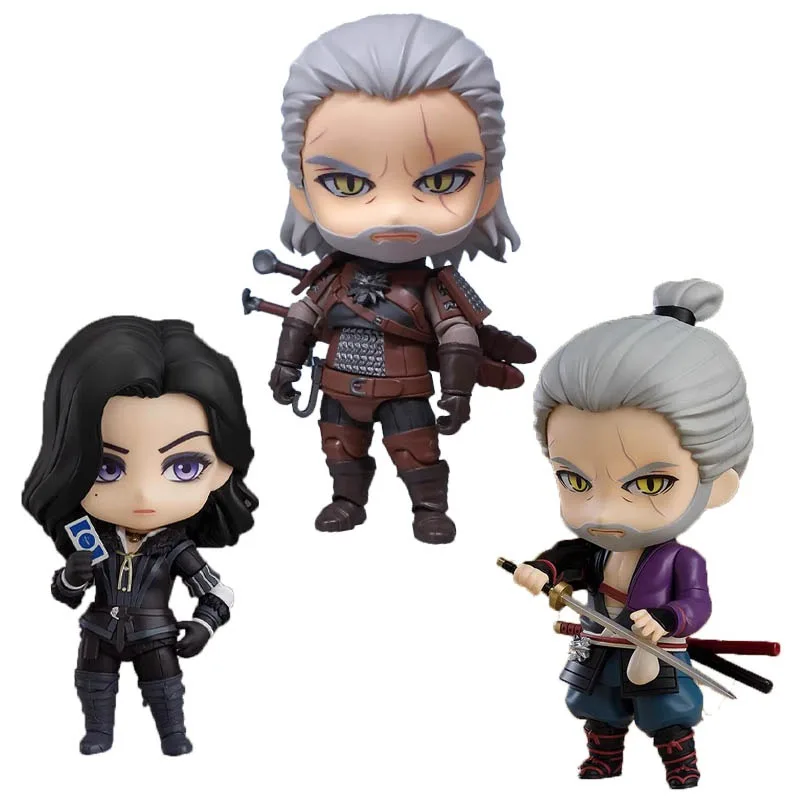 GOOD SMILE NENDOROID The Witcher 3: Wild Hunt Geralt of Rivia907 Ronin1796 Yennefer1351 Anime Figure Model Collecile Action Toys
GOOD SMILE NENDOROID The Witcher 3: Wild Hunt Geralt of Rivia907 Ronin1796 Yennefer1351 Anime Figure Model Collecile Action Toys