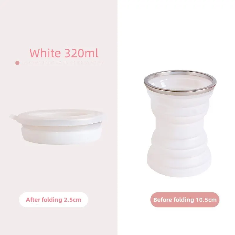 Складная термостойкая чашка из силикона
Складная термостойкая чашка из силикона