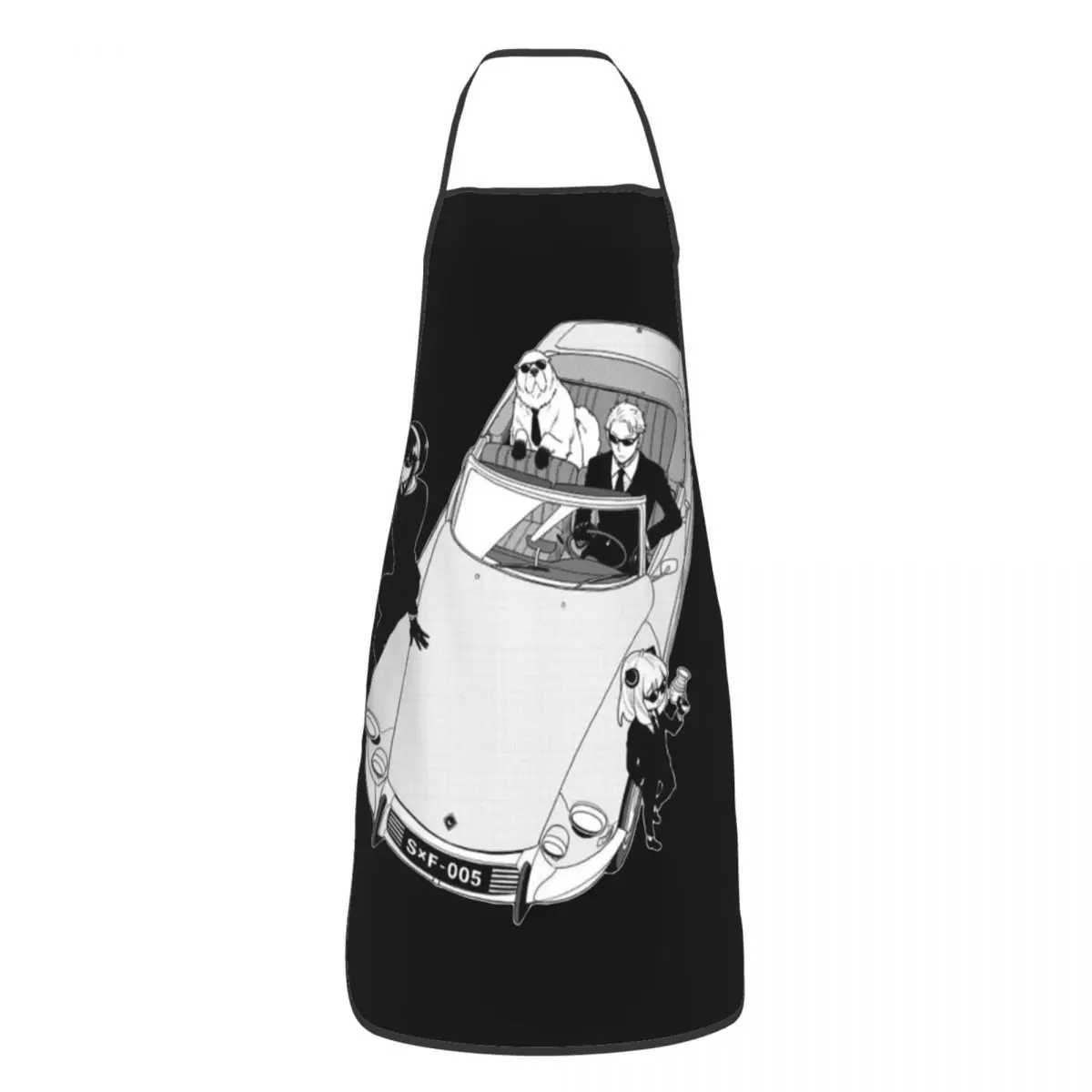 Forger Family SpyxFamily Apron for Women Men Antifouling Kitchen Bibs Loid Forger Gardening Tablier
Forger Family SpyxFamily Apron for Women Men Antifouling Kitchen Bibs Loid Forger Gardening Tablier