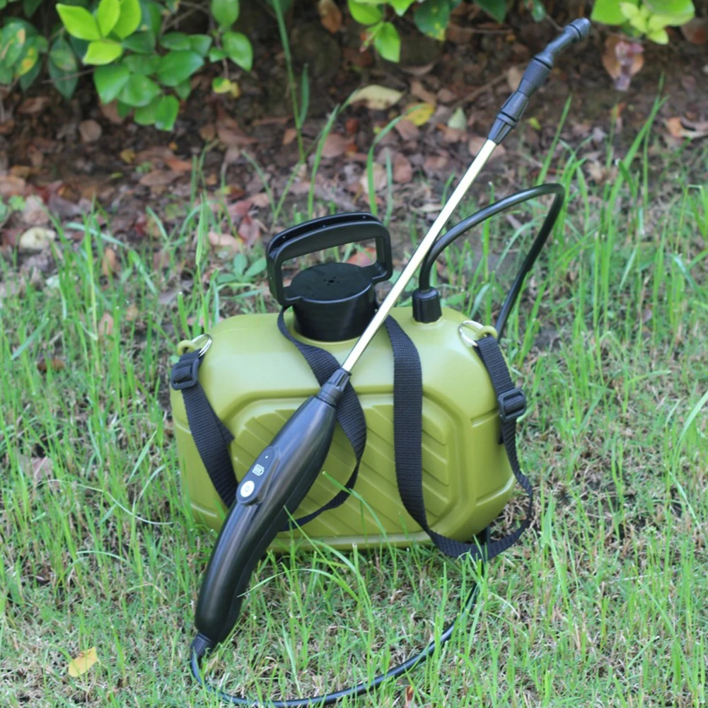 1.32 Gallon Pesticide Sprayer Battery Powered Agricultural New Sprayer Long Handle 2 Modes for Gardening Cleaning
1.32 Gallon Pesticide Sprayer Battery Powered Agricultural New Sprayer Long Handle 2 Modes for Gardening Cleaning