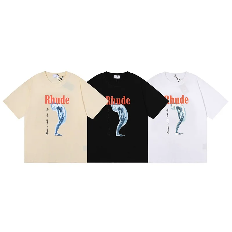 RHUDE T-shirts 22SS Men Women 1:1 Best Quality Summer Men's MONACO Gold Help Short Sleeve Top Tees T-Shirt T Shirts Cotton
RHUDE T-shirts 22SS Men Women 1:1 Best Quality Summer Men's MONACO Gold Help Short Sleeve Top Tees T-Shirt T Shirts Cotton