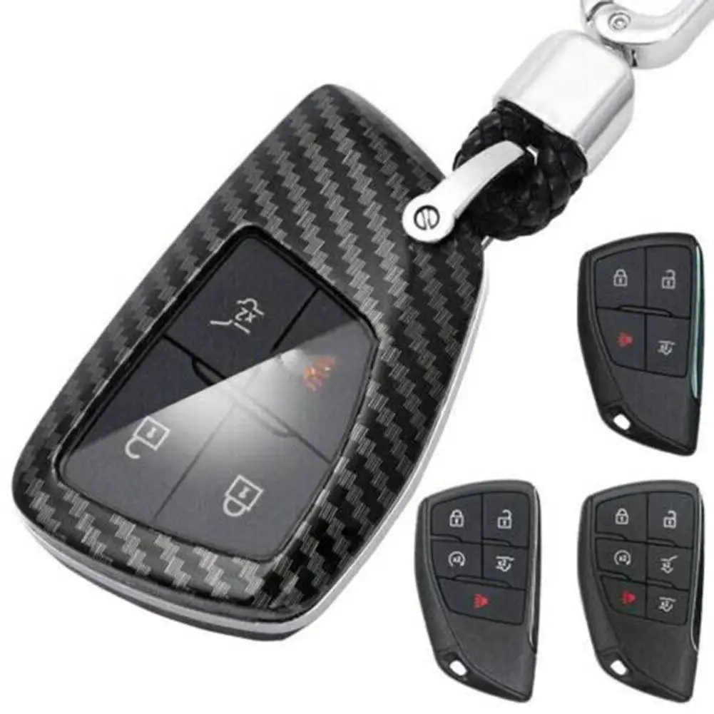Carbon Fiber Car Key Fob Chain Cover Case For Chevrolet For GMC Key Chain Protective Decorative Cover
Carbon Fiber Car Key Fob Chain Cover Case For Chevrolet For GMC Key Chain Protective Decorative Cover