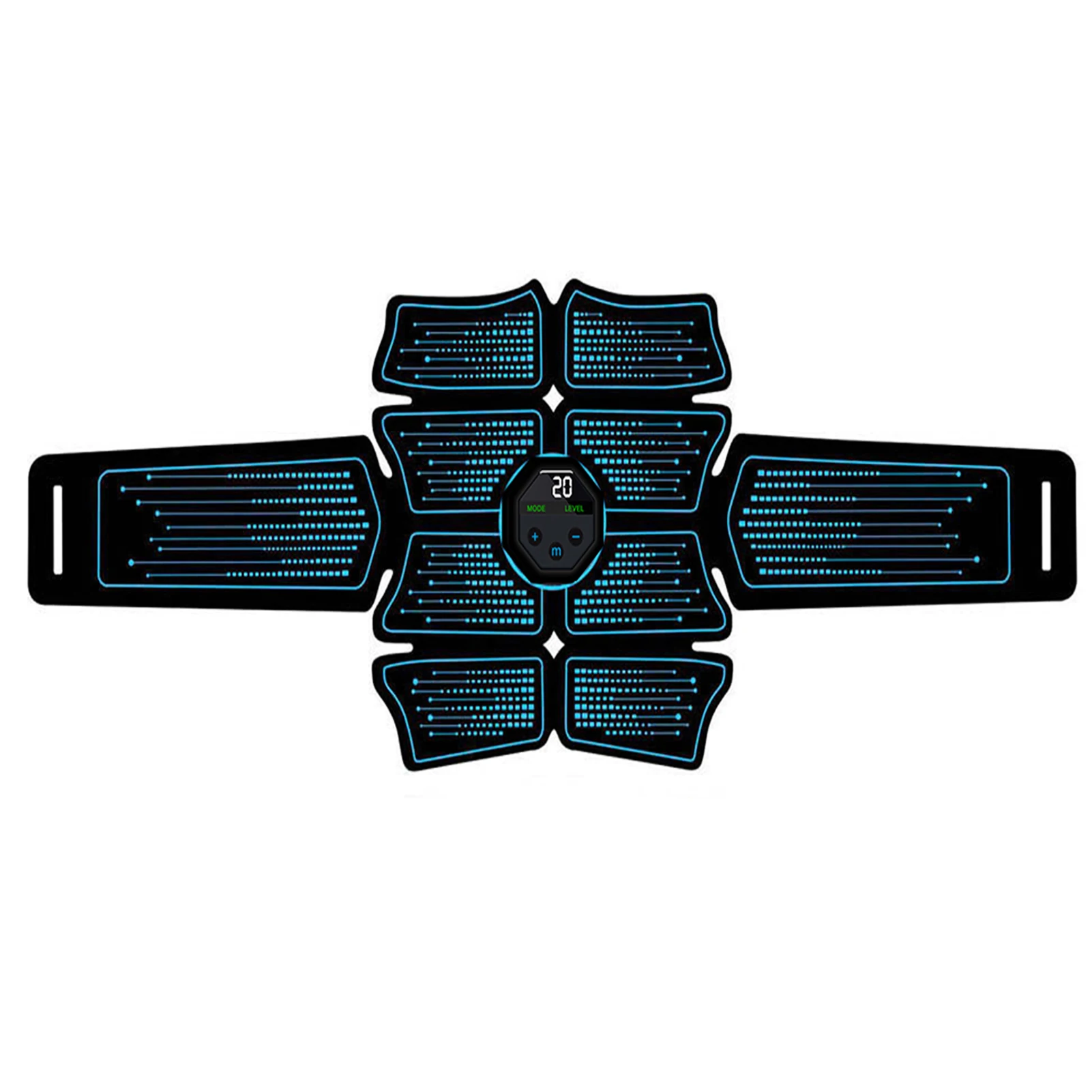 Muscle Trainer Belt 10 Modes 20 Levels Intensity Built-in Battery with LCD Screen USB Charging Cable Home Fitness Equipment
Muscle Trainer Belt 10 Modes 20 Levels Intensity Built-in Battery with LCD Screen USB Charging Cable Home Fitness Equipment