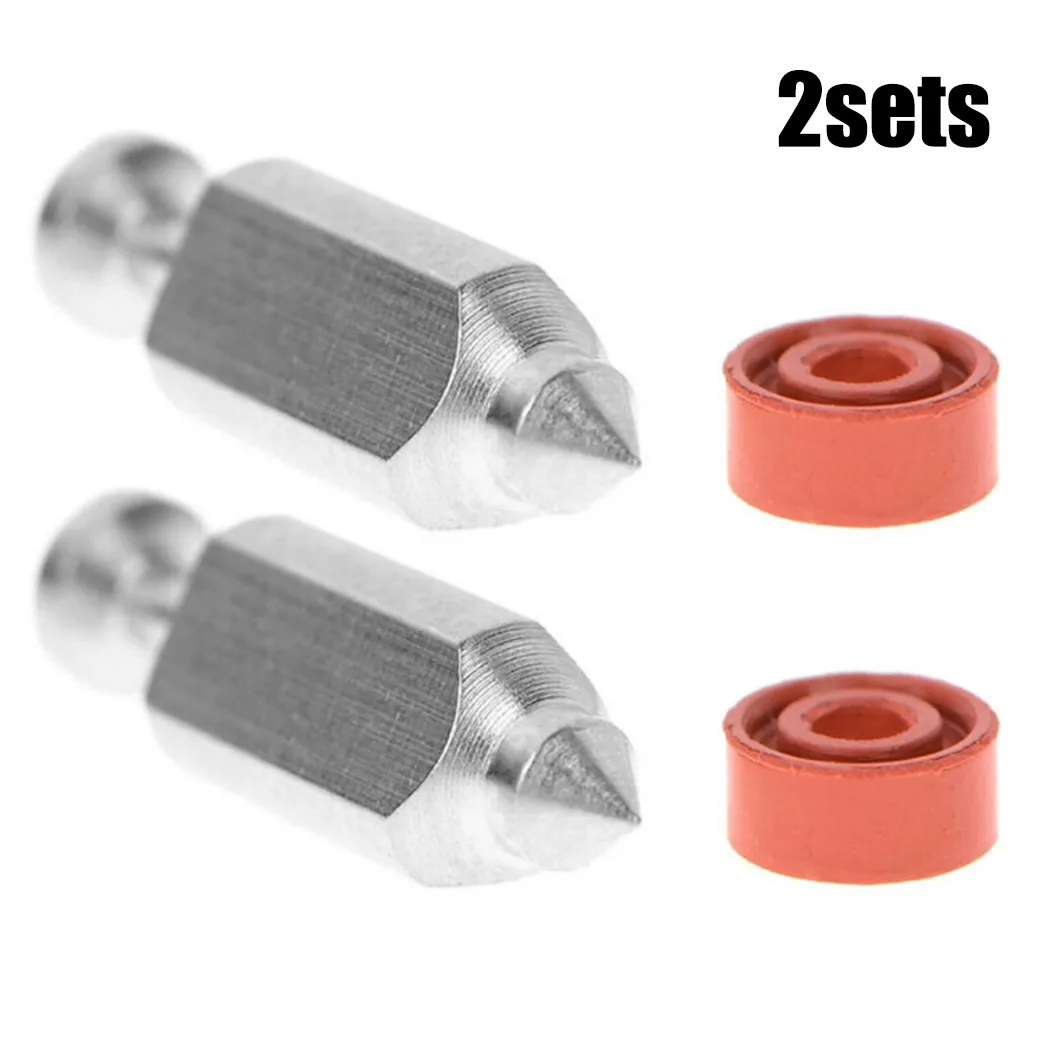 2pcs Carburetor Carb Float Valve Needle Seat Kit For 83400 83412 90700 99700 Replace # 398188 281144 Part Number
2pcs Carburetor Carb Float Valve Needle Seat Kit For 83400 83412 90700 99700 Replace # 398188 281144 Part Number
