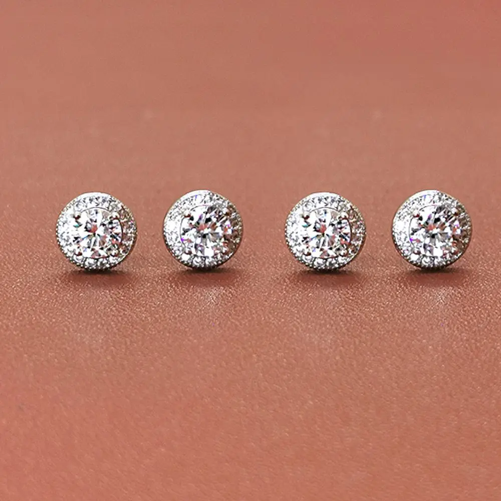 Shining Stainless Stee Mini Vintage Crystal Round Men Earrings Retro Korean Style Ear Stud Man Accessories
Shining Stainless Stee Mini Vintage Crystal Round Men Earrings Retro Korean Style Ear Stud Man Accessories