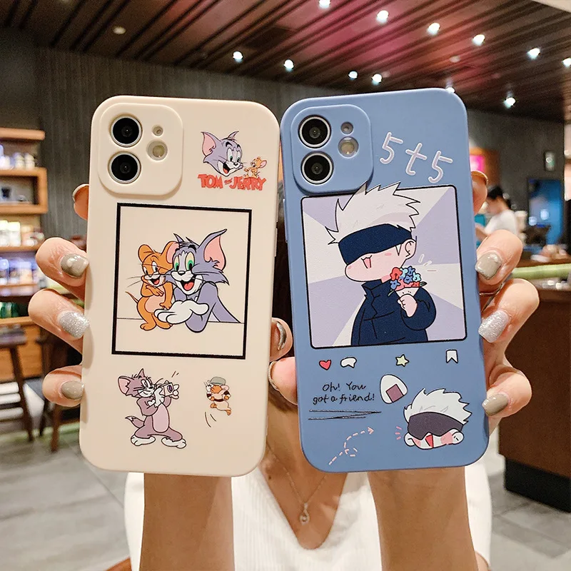 Creative Personality Anime Style Case For IPhone 13 12 Mini 11 Pro XR X XS Max 7 8 Plus SE 2020 6 6S Solid Color Cover
Creative Personality Anime Style Case For IPhone 13 12 Mini 11 Pro XR X XS Max 7 8 Plus SE 2020 6 6S Solid Color Cover