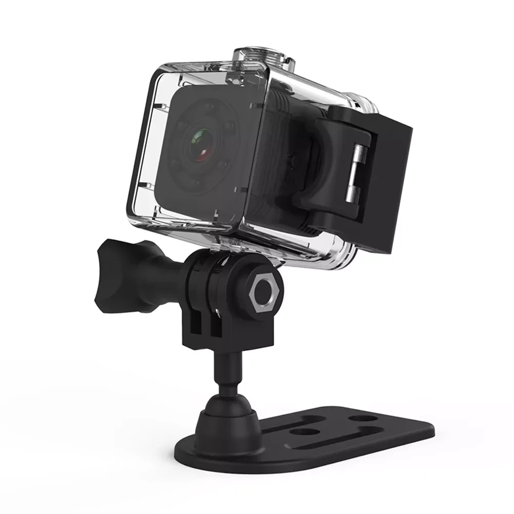 SQ29 Mini WIFI IP Camera Waterproof Camera Cam Video Sensor HD Night Vision DVR Loop Recording Sports Camcorder with Base
SQ29 Mini WIFI IP Camera Waterproof Camera Cam Video Sensor HD Night Vision DVR Loop Recording Sports Camcorder with Base