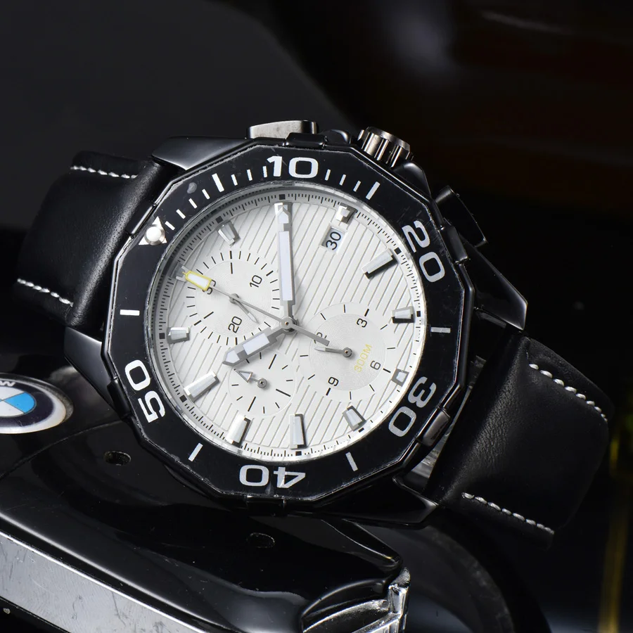 NEW Luxury Brand Sport Quartz 6 Pins Multifunction Stainless steel Business Men Watch Man leather Calendar watches Factory sales
NEW Luxury Brand Sport Quartz 6 Pins Multifunction Stainless steel Business Men Watch Man leather Calendar watches Factory sales
