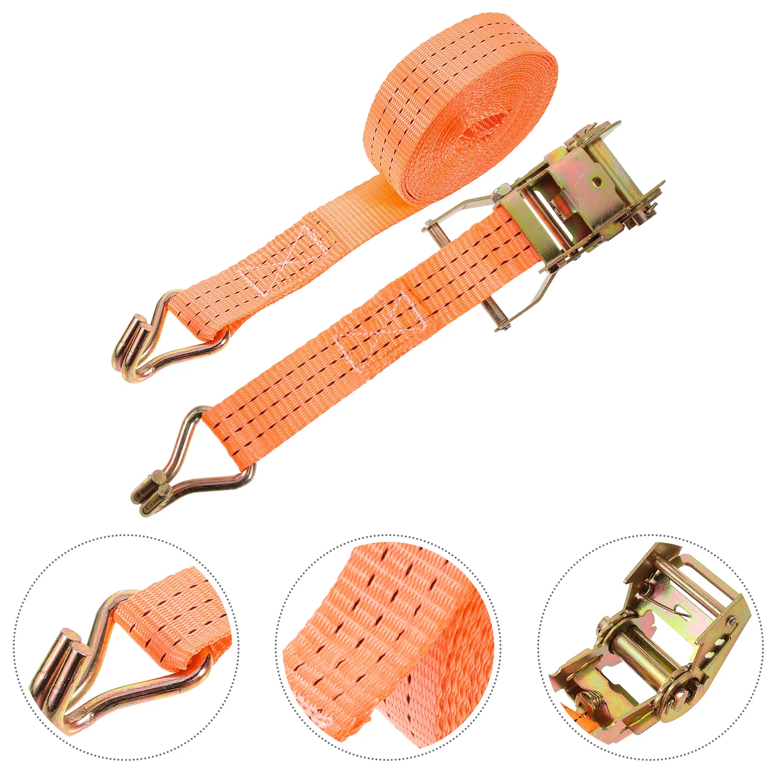 1 Set of Ratcheting Securing Straps Endless Ratchet Straps Cargo Straps Outdoor Ratchet Lashing Straps
1 Set of Ratcheting Securing Straps Endless Ratchet Straps Cargo Straps Outdoor Ratchet Lashing Straps