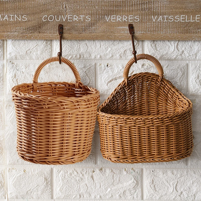 PP Weaving Storage Basket Kitchen Hanging Baskets With Handle Living Room Flowers Sundries Hand-woven Organizer Home Decor
PP Weaving Storage Basket Kitchen Hanging Baskets With Handle Living Room Flowers Sundries Hand-woven Organizer Home Decor