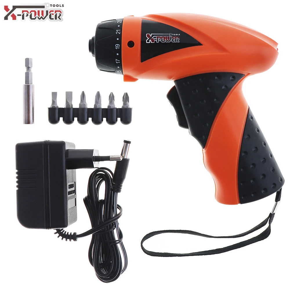 AC EU 220V Handle Rechargeable Electric Screw Driver 4.8V with LED Lighting and Bidirectional Switch for Household Maintenance
AC EU 220V Handle Rechargeable Electric Screw Driver 4.8V with LED Lighting and Bidirectional Switch for Household Maintenance
