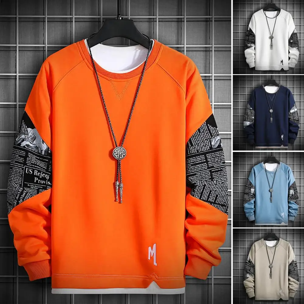 Letter Print Long Sleeve Autumn Sweatshirt Simple Crew Neck Pullover Men SweatshirtYoung Style Loose Elastic Cuff Sweatshirt
Letter Print Long Sleeve Autumn Sweatshirt Simple Crew Neck Pullover Men SweatshirtYoung Style Loose Elastic Cuff Sweatshirt