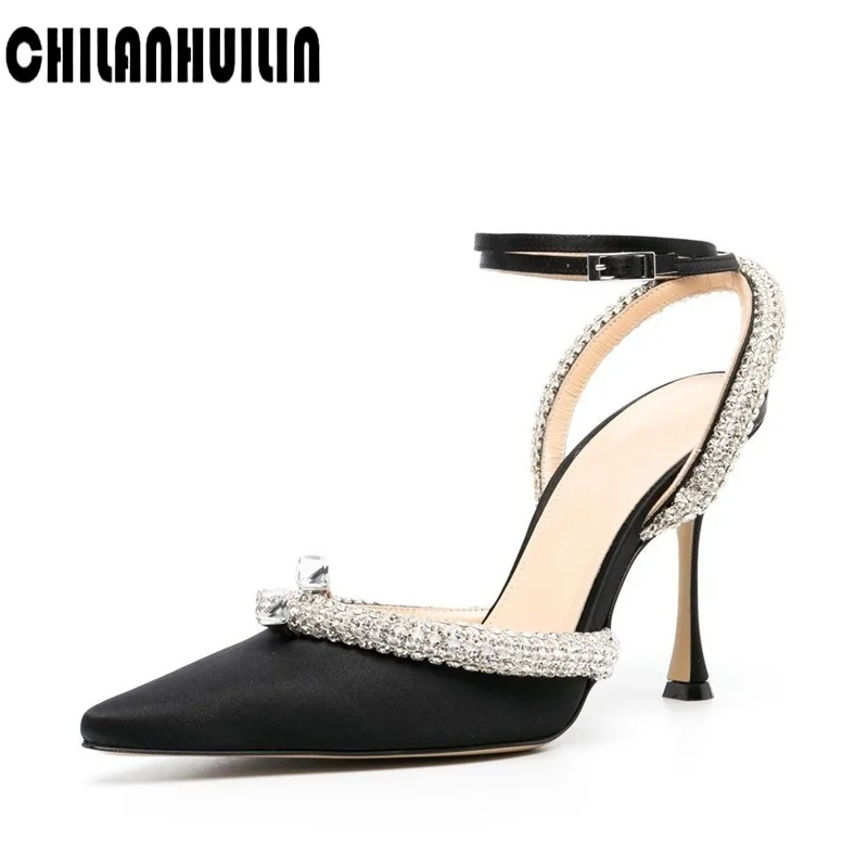 INS pop women pumps sequins crystal ankle strap sandals pointed toe high heels party shoes ladies designer sandals 2023 trend
INS pop women pumps sequins crystal ankle strap sandals pointed toe high heels party shoes ladies designer sandals 2023 trend