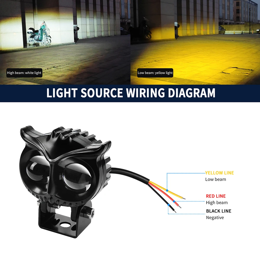 Motorcycle Headlight Spotlight Auxiliary Light High/Low Beam Fog Light Amber Led Lights DC12-85V 30W-45W 6500K For Motorbike ATV
Motorcycle Headlight Spotlight Auxiliary Light High/Low Beam Fog Light Amber Led Lights DC12-85V 30W-45W 6500K For Motorbike ATV