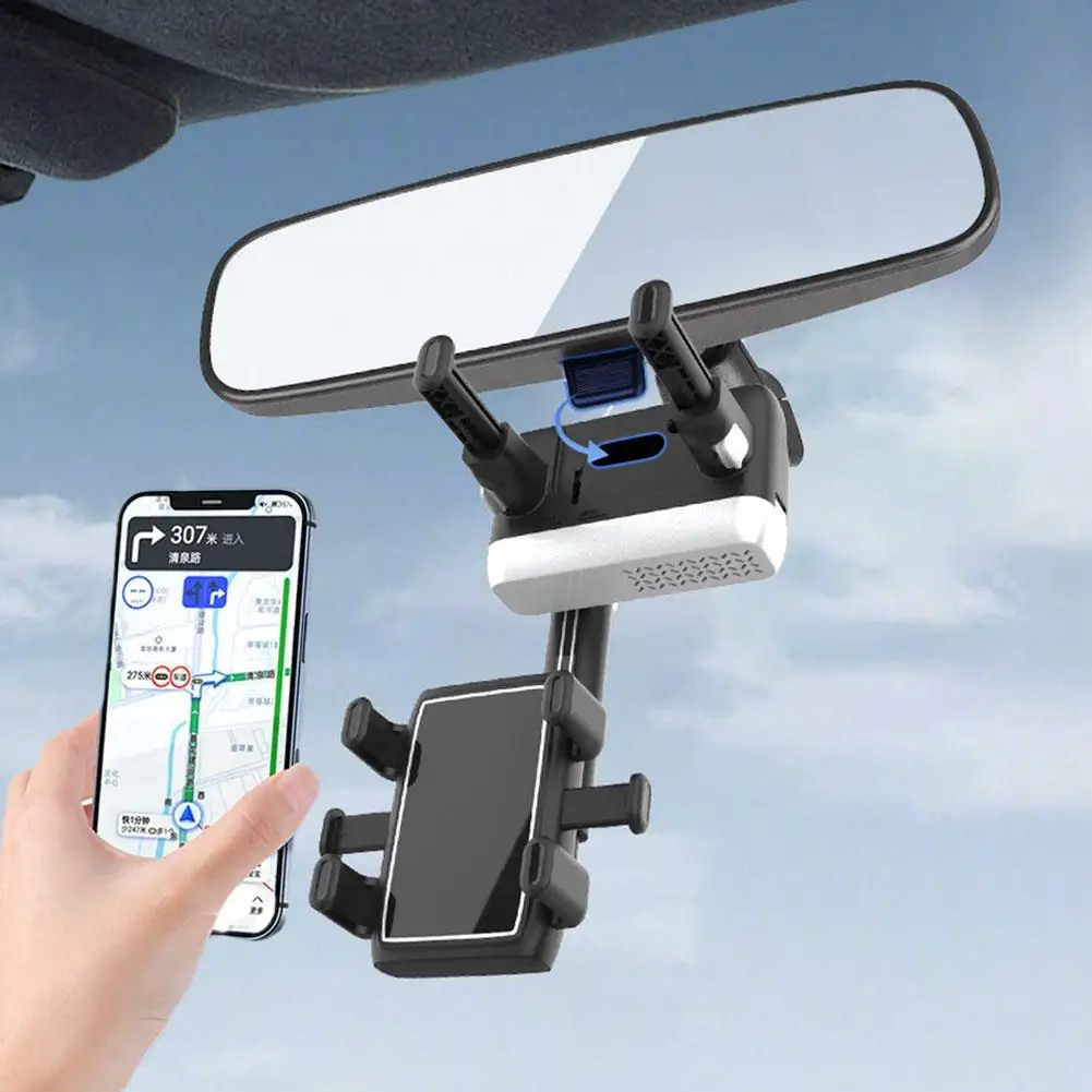 Universal Clip Rotatable and Retractable Car Phone Rearview Driving DVR/GPS Recorder Bracket Holder Support Stand Phone Mir X1A6
Universal Clip Rotatable and Retractable Car Phone Rearview Driving DVR/GPS Recorder Bracket Holder Support Stand Phone Mir X1A6