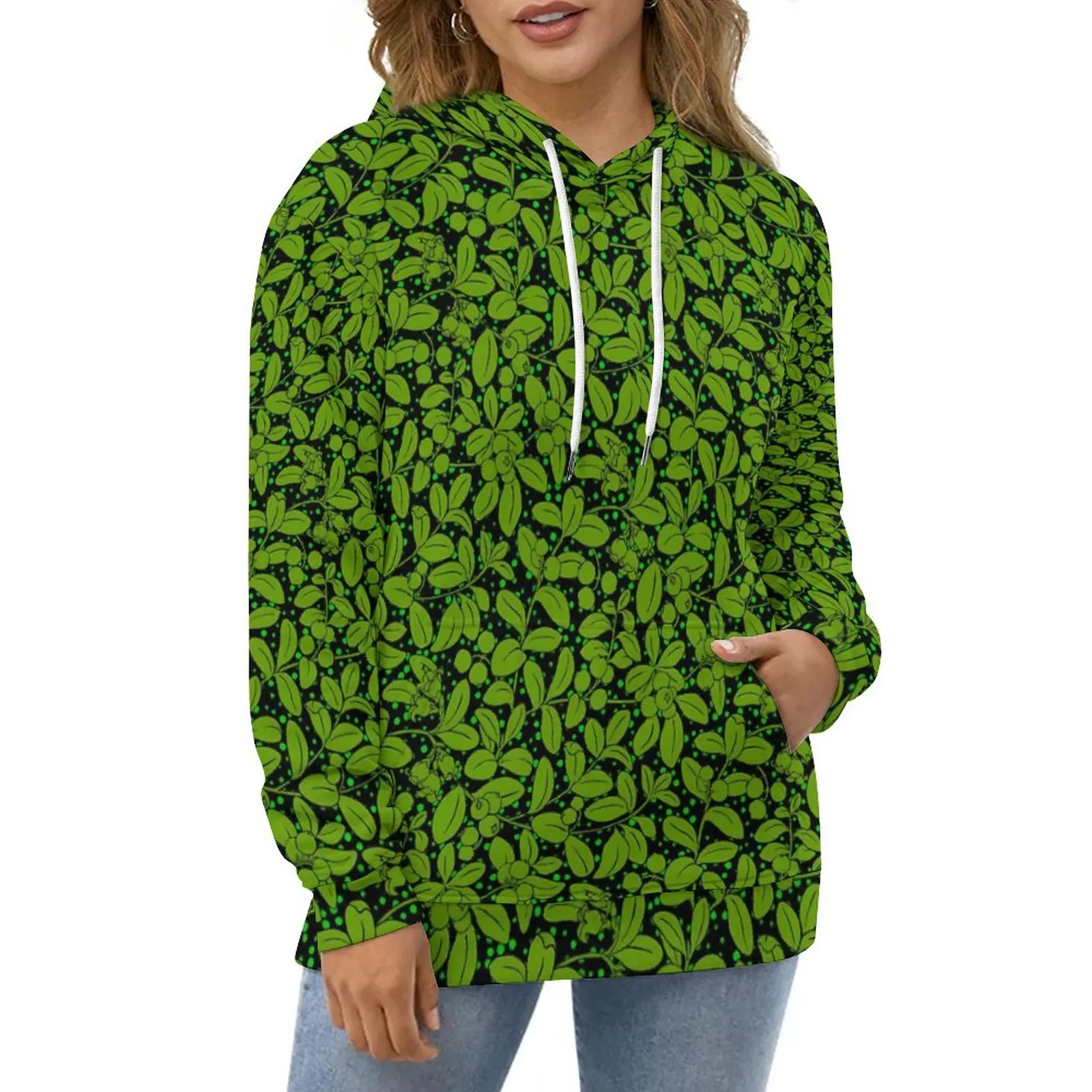 Plants Hoodies Green Leaves Print Korean Fashion Casual Hoodie Long Sleeve Cute Pattern Hooded Sweatshirts Birthday Present
Plants Hoodies Green Leaves Print Korean Fashion Casual Hoodie Long Sleeve Cute Pattern Hooded Sweatshirts Birthday Present