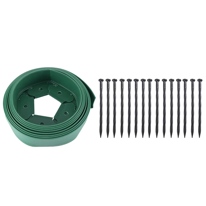 Gardening Grass And Stone Isolation Belt Garden Floor PE Plastic Fence Small Garden Green Isolation Belt 5M
Gardening Grass And Stone Isolation Belt Garden Floor PE Plastic Fence Small Garden Green Isolation Belt 5M