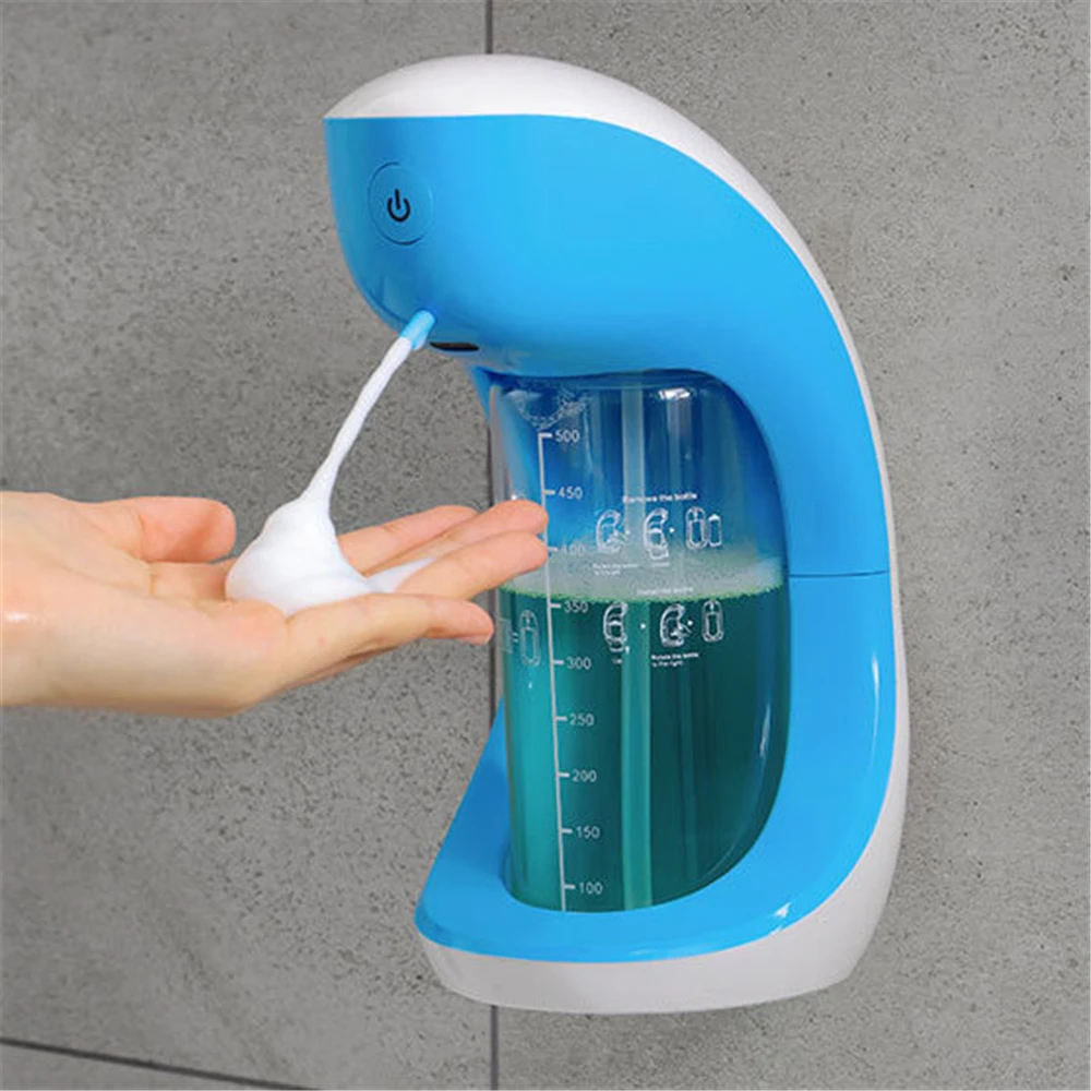 500ML Automatic Foam Soap Dispenser Touchless Hand Washing Machine Home Bathroom Desktop Wall Hangable Liquid Soap Dispenser
500ML Automatic Foam Soap Dispenser Touchless Hand Washing Machine Home Bathroom Desktop Wall Hangable Liquid Soap Dispenser