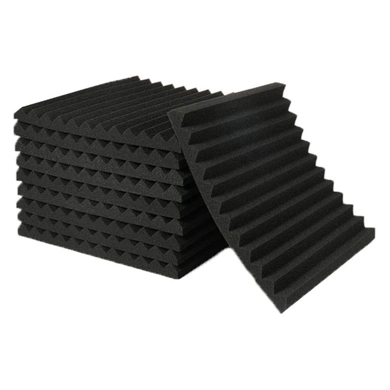 200Pcs Acoustic Soundproof Foam Sound Absorbing Panels Sound Insulation Panels Wedge,1X12x12inch
200Pcs Acoustic Soundproof Foam Sound Absorbing Panels Sound Insulation Panels Wedge,1X12x12inch