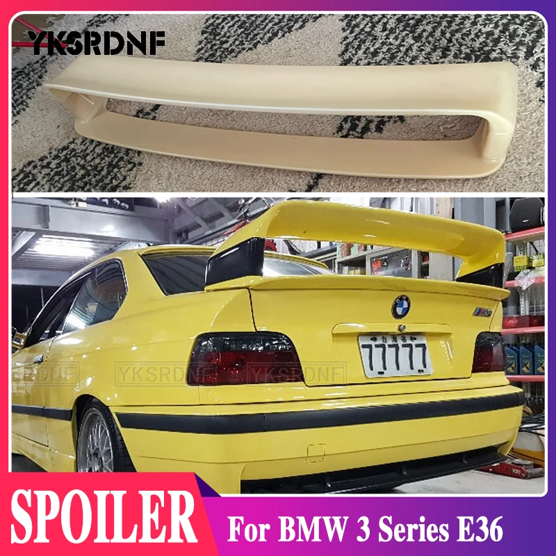 For BMW E36 M3 spoiler 1990-2000 BMW M3 series spoiler with light ABS plastic materail unpainted spoiler for BMW E36 M3 Spoiler 
For BMW E36 M3 spoiler 1990-2000 BMW M3 series spoiler with light ABS plastic materail unpainted spoiler for BMW E36 M3 Spoiler