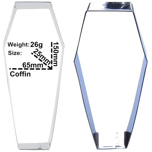 Формы для торта "Ведьма, гробик и призраки" из нержавеющей стали
Формы для торта "Ведьма, гробик и призраки" из нержавеющей стали