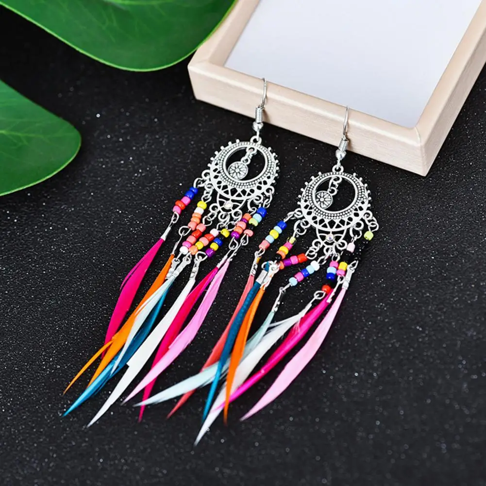 1 Pair Hook Earrings Colorful Beads Elegant Tassels Electroplating Openwork Hook Earrings Boho Earrings Jewelry Gifts
1 Pair Hook Earrings Colorful Beads Elegant Tassels Electroplating Openwork Hook Earrings Boho Earrings Jewelry Gifts