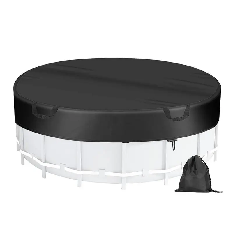 Round Pool Cover Bubble Pool Hot Tub Spa Solar Covers With Drawstring 210D Oxford Cloth Pool Cover For Pet Pools Round Swimming 
Round Pool Cover Bubble Pool Hot Tub Spa Solar Covers With Drawstring 210D Oxford Cloth Pool Cover For Pet Pools Round Swimming