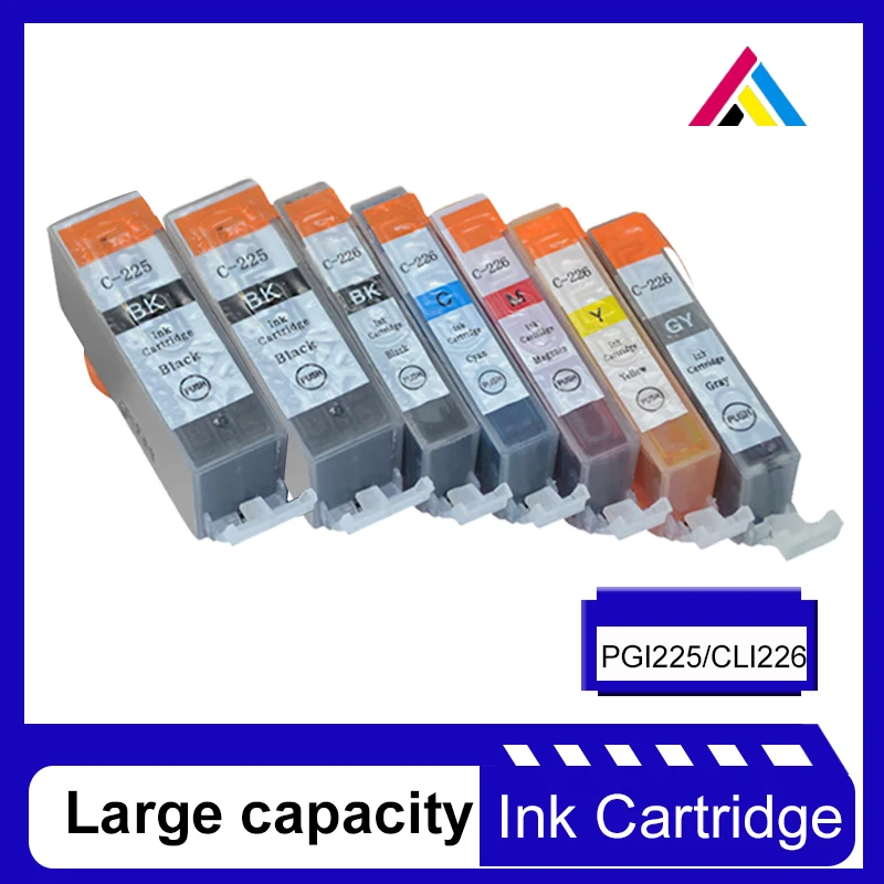 CSD PGI225 CLI 226 Ink Cartridges Replacement for pgi-225 for Canon MG8120 MG6120 MG8120B MG8220 MG6220 printer
CSD PGI225 CLI 226 Ink Cartridges Replacement for pgi-225 for Canon MG8120 MG6120 MG8120B MG8220 MG6220 printer
