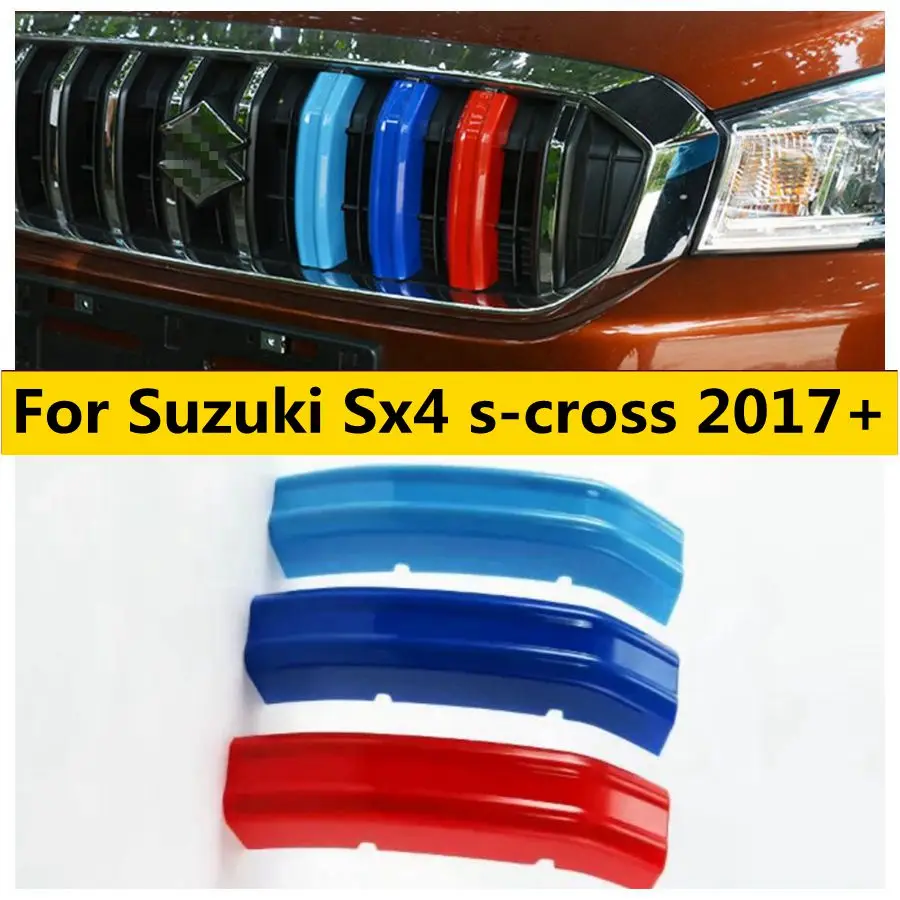 Tricolor Front Central Grille Grill Cover Trim Fit For Suzuki Sx4 s-cross 2017 - 2022 Exterior Decoration Accessories
Tricolor Front Central Grille Grill Cover Trim Fit For Suzuki Sx4 s-cross 2017 - 2022 Exterior Decoration Accessories