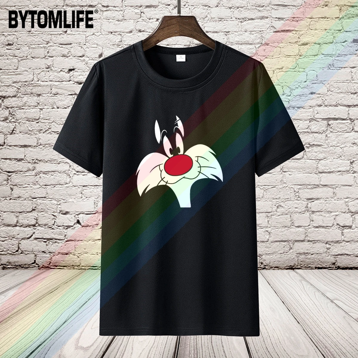 Sylvester Cat Face Official Looney Men's women's Summer 100% Cotton Black Tees Male Newest Top Popular Normal Tee Shirts unisex
Sylvester Cat Face Official Looney Men's women's Summer 100% Cotton Black Tees Male Newest Top Popular Normal Tee Shirts unisex