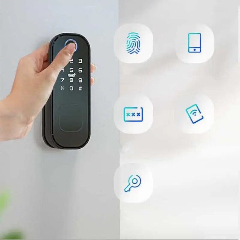 Smart Bluetooth Unlocking Waterproof Outdoor Door Electronic Smart Door lLck With Biometric Fingerprint Smart Card
Smart Bluetooth Unlocking Waterproof Outdoor Door Electronic Smart Door lLck With Biometric Fingerprint Smart Card