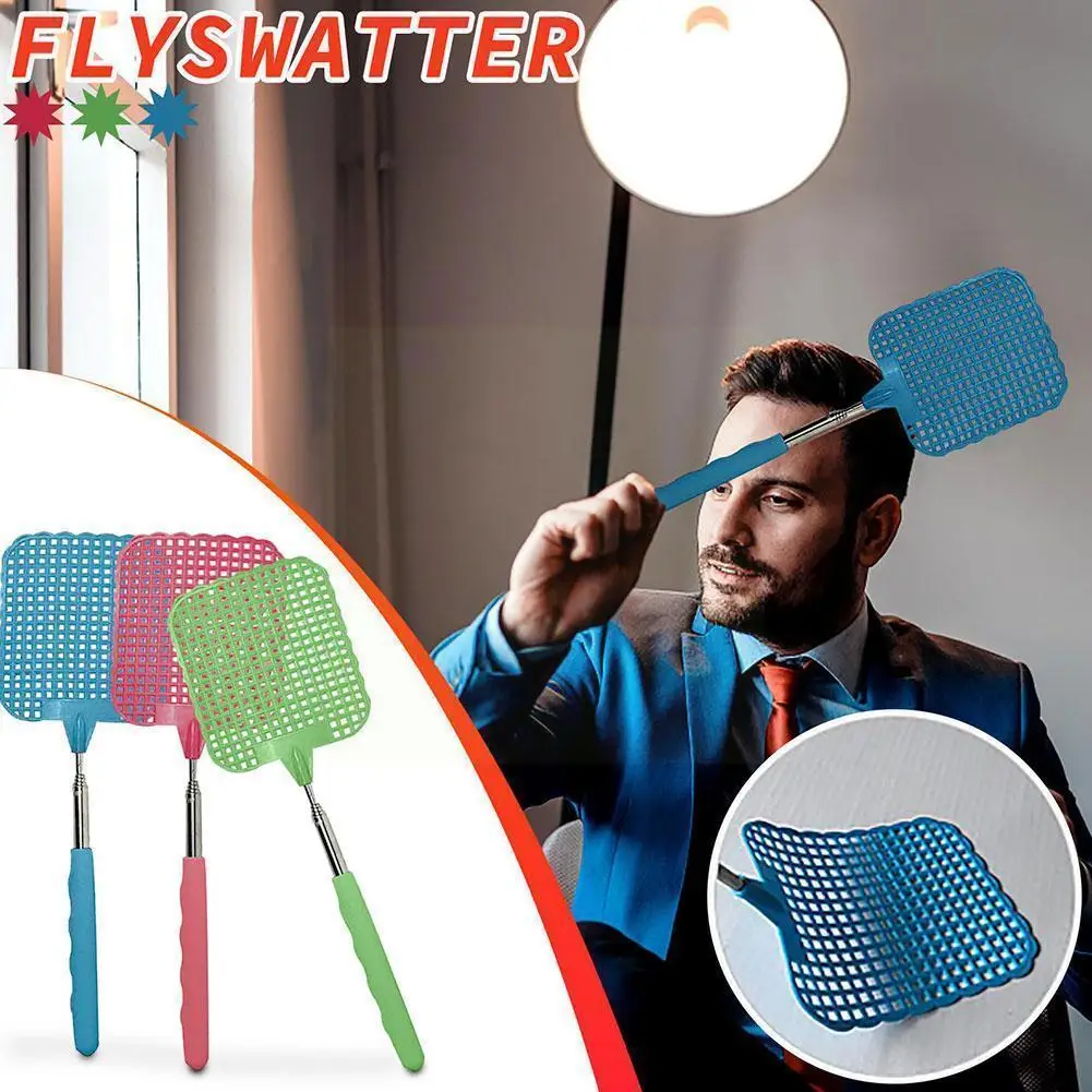 Fly Swatters Telescopic Extendable Fly Swatter Prevent Garden Supplies Flies Swatter Pest Mosquito Retractable Tool Trap Y6h7
Fly Swatters Telescopic Extendable Fly Swatter Prevent Garden Supplies Flies Swatter Pest Mosquito Retractable Tool Trap Y6h7