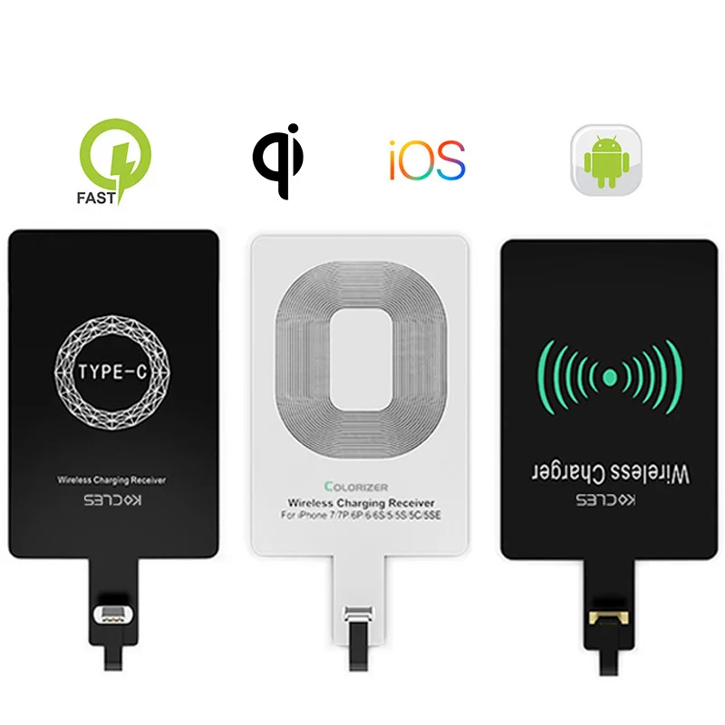 Qi беспроводной зарядный приемник Micro USB Type C, универсальное Быстрое беспроводное зарядное устройство, адаптер для Samsung Huawei iPhone для Xiaomi
Qi беспроводной зарядный приемник Micro USB Type C, универсальное Быстрое беспроводное зарядное устройство, адаптер для Samsung Huawei iPhone для Xiaomi