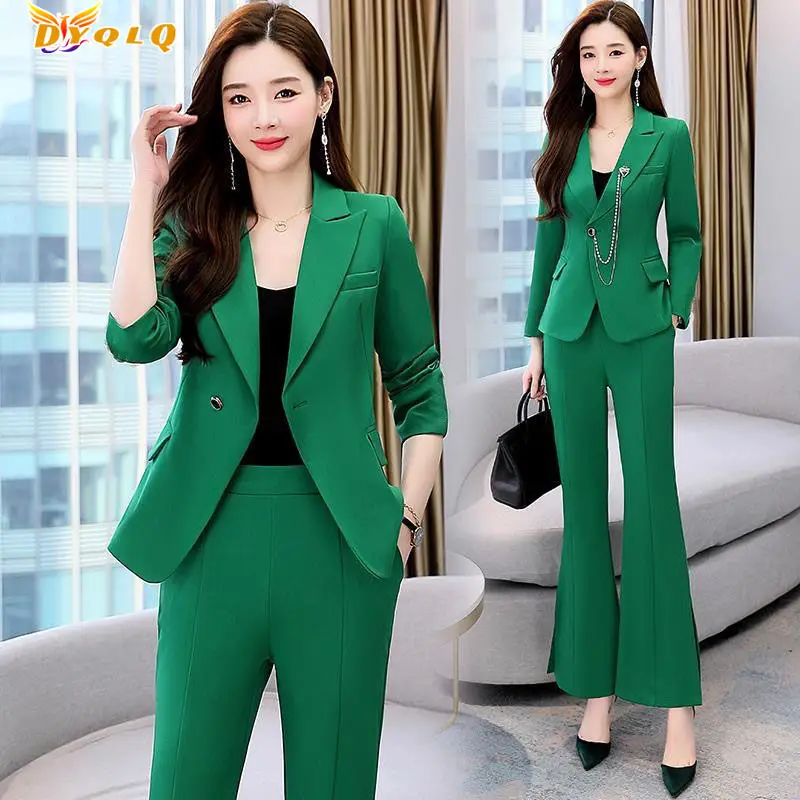 Single/suit Fashion Suit Women's Spring 2022 New Slim-fit Age-reducing Professional Wear Two-piece Suit
Single/suit Fashion Suit Women's Spring 2022 New Slim-fit Age-reducing Professional Wear Two-piece Suit