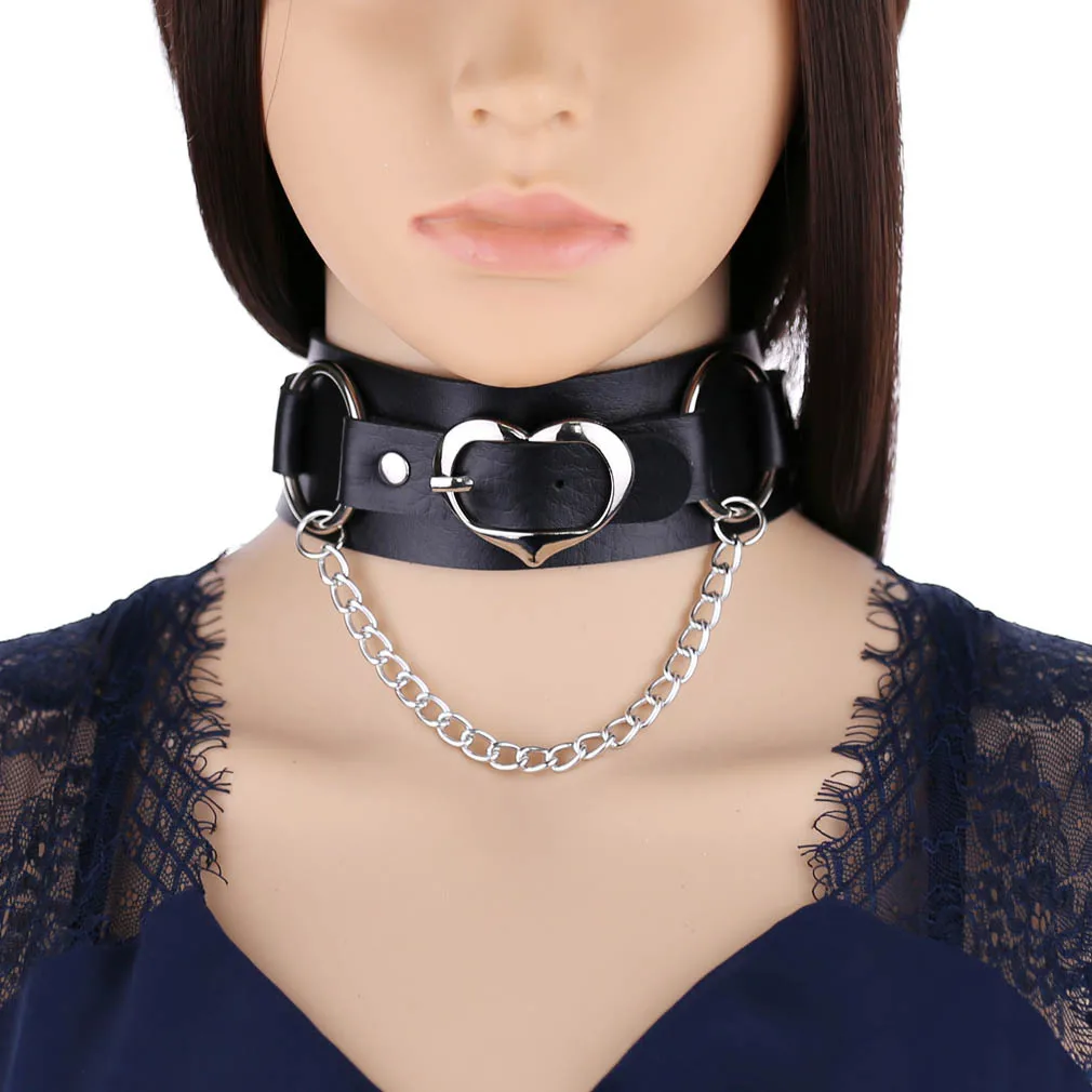 Harajuku Hip Hop Chain Necklace Leather Heart Neck Lace Collar Clavicle Chain For Women Clothing Jewelry Neck Accessories
Harajuku Hip Hop Chain Necklace Leather Heart Neck Lace Collar Clavicle Chain For Women Clothing Jewelry Neck Accessories