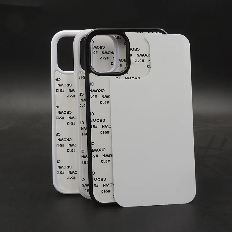 Blank 2D Sublimation TPU+PC rubber phone Case for 12 13 11 pro 12 13 11 pro max cover with Aluminum inserts 10pcs/lot
Blank 2D Sublimation TPU+PC rubber phone Case for 12 13 11 pro 12 13 11 pro max cover with Aluminum inserts 10pcs/lot