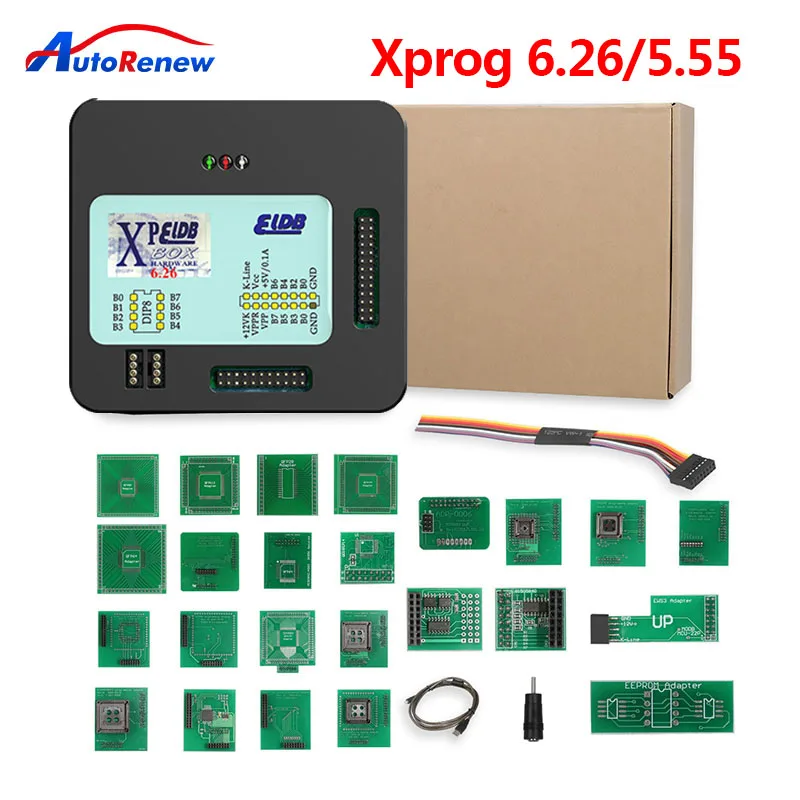 

OBD2 Xprog 6.26 XPROG-M V6.26 V5.84 V5.74 V5.55 Add New Authorization XPROG ECU Programmer Tool Auto ECU Chip Tuning Programmer