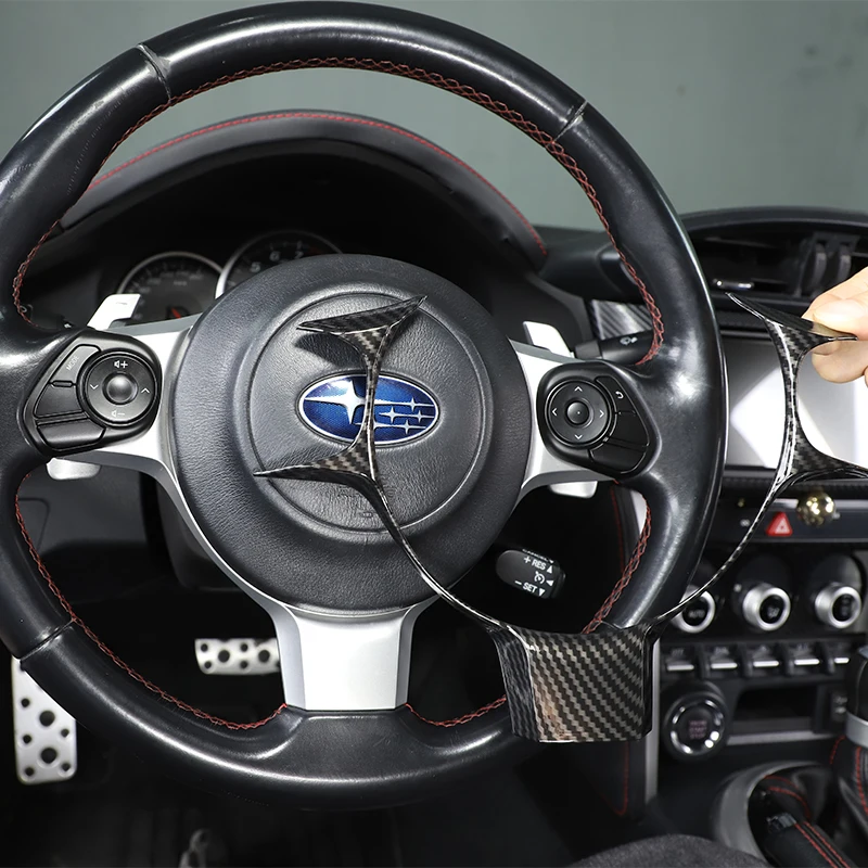 For Toyota 86 GT86 Subaru BRZ 17-22 Car Steering Wheel Cover Switch Button Frame Trim ABS Steering wheel protection accessories
For Toyota 86 GT86 Subaru BRZ 17-22 Car Steering Wheel Cover Switch Button Frame Trim ABS Steering wheel protection accessories