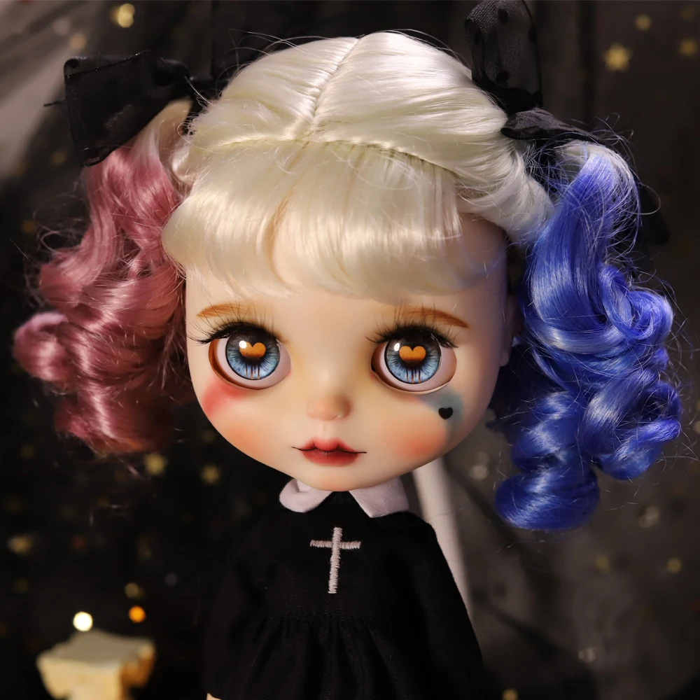 neo Blyth Doll NBL Customized Shiny Face,black hair Life style 1/6 BJD Ball Jointed Doll Blyth for Girl 2.13.4
neo Blyth Doll NBL Customized Shiny Face,black hair Life style 1/6 BJD Ball Jointed Doll Blyth for Girl 2.13.4